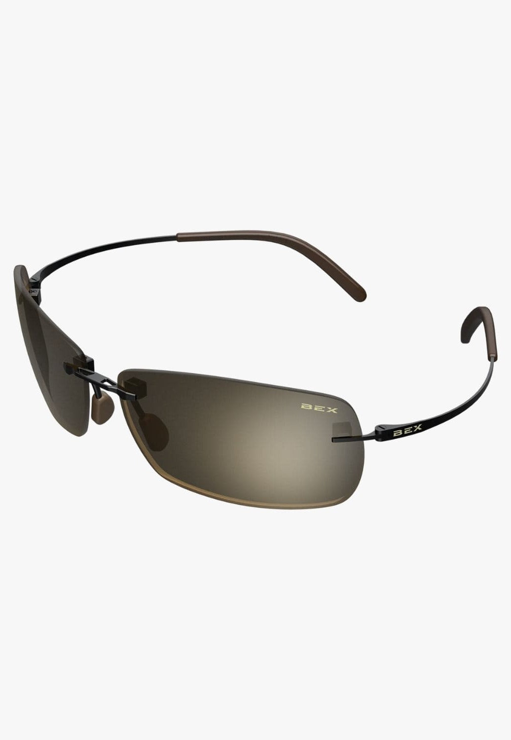 BEX ACCESSORIES-Sunglasses Black/Brown Bex Fynnland XL Sunglasses