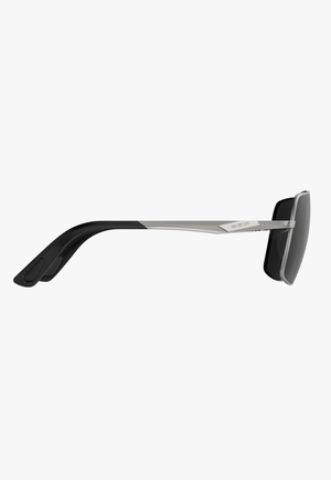 BEX ACCESSORIES-Sunglasses Matte Silver/Grey BEX Wing Sunglasses