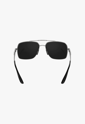 BEX ACCESSORIES-Sunglasses Matte Silver/Grey BEX Wing Sunglasses