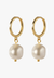 Boho and Mala ACCESSORIES-Jewellery Gold Boho & Mala Pearl Earrings