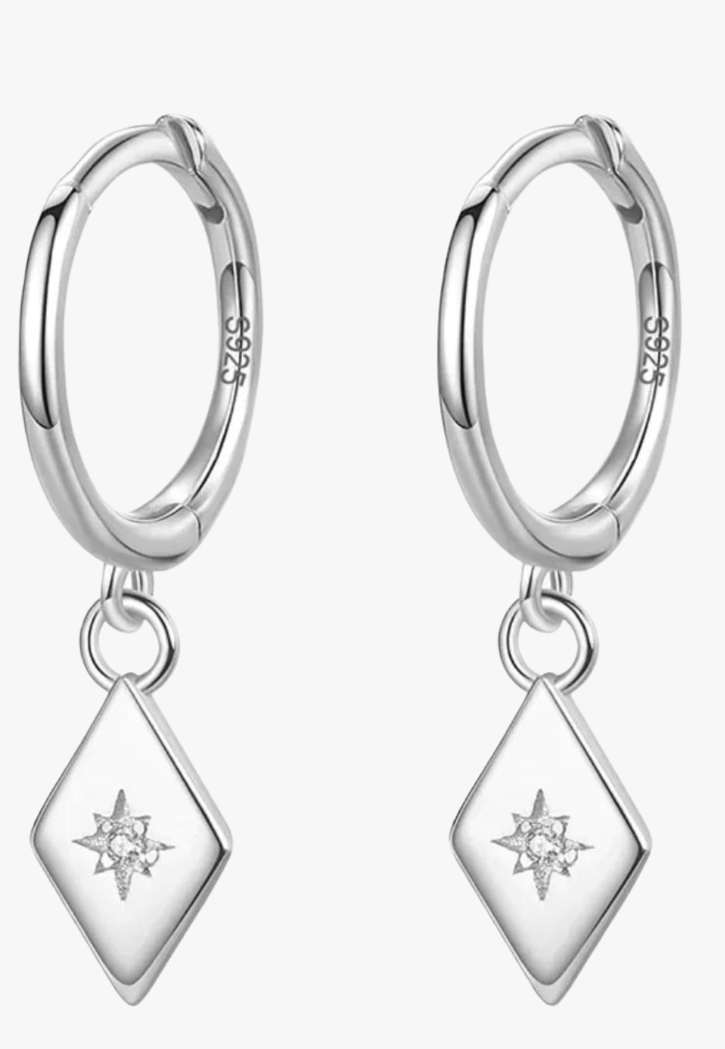 Boho and Mala ACCESSORIES-Jewellery Silver Boho & Mala Hoop Earrings