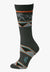 Boot Doctor ACCESSORIES-Socks OSFA / Grey Boot Doctor Womens Horse Pattern Socks