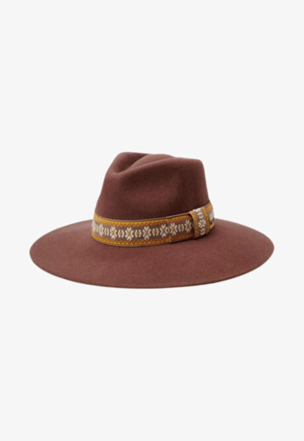 Wide Brim Brixton Joanna Wool Hat Brixton Joanna Felt Hat  display picture 2
