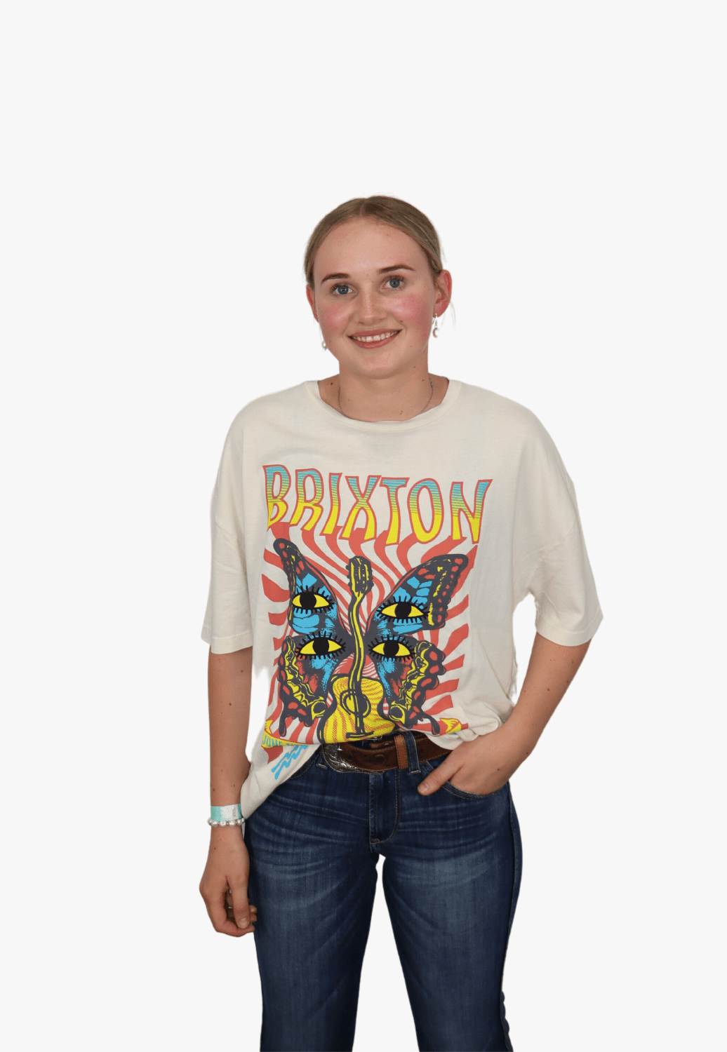 Brixton CLOTHING-WomensT-Shirts Brixton Womens All Ages Oversized T-Shirt