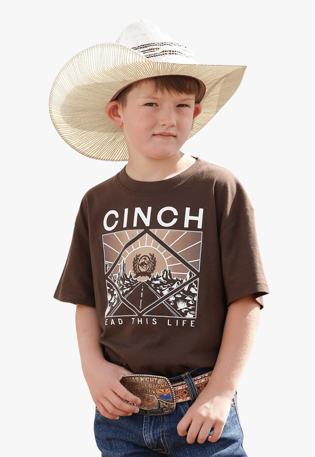 Cinch CLOTHING-Boys T-Shirts Cinch Boys Lead This Life T-Shirt
