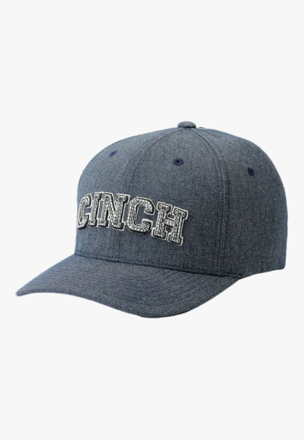 Cinch HATS - Caps Cinch Mens Fitted Denim Logo Cap
