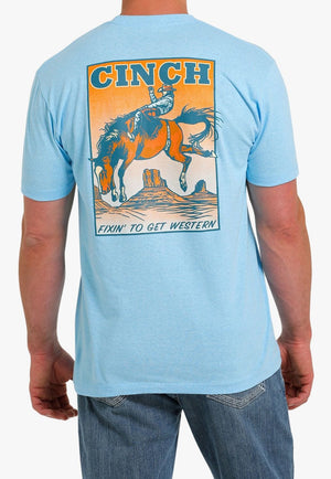 Cinch CLOTHING-MensT-Shirts Cinch Mens Fixin To Get Western T-Shirt