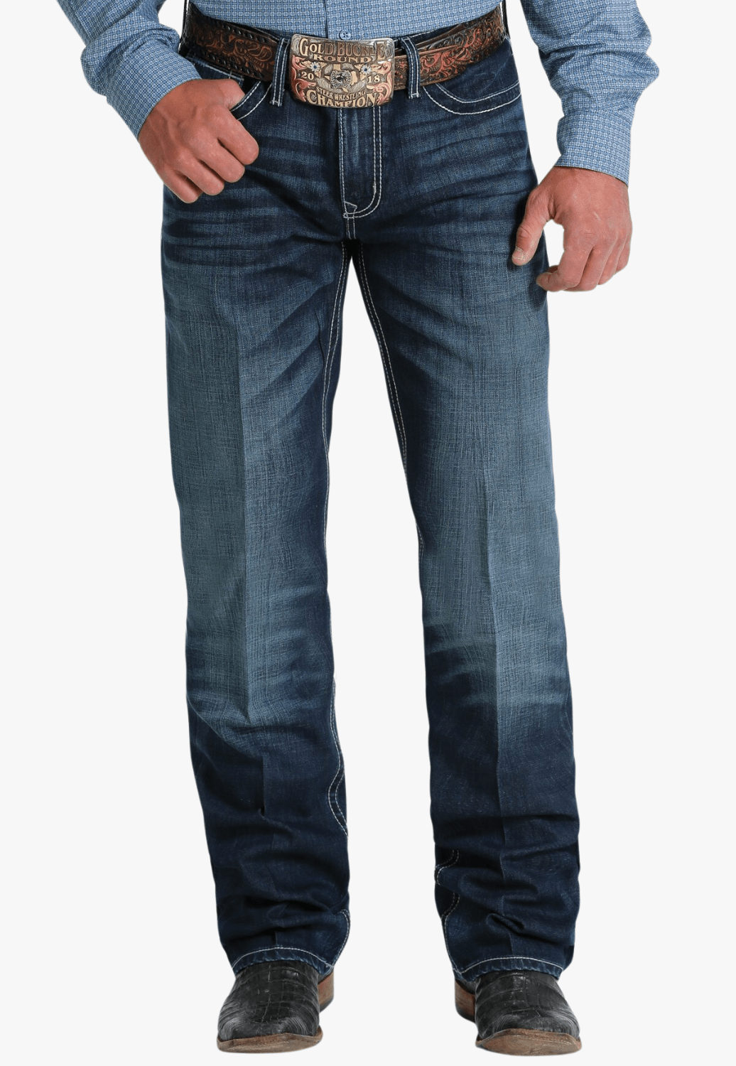 Cinch CLOTHING-Mens Jeans Cinch Mens Grant Relaxed Bootcut Jean