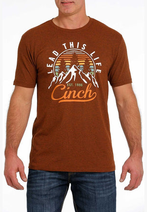 Cinch CLOTHING-MensT-Shirts Cinch Mens Lead This Life T-Shirt
