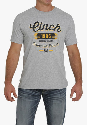 Cinch CLOTHING-MensT-Shirts Cinch Mens Pioneers And Patriots T-Shirt