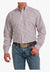 Cinch CLOTHING-Mens Long Sleeve Shirts Cinch Mens Plaid Western Long Sleeve Shirt