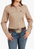 Cinch CLOTHING-Womens Long Sleeve Shirts Cinch Womens Snap Front Long Sleeve Shirt