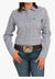 Cinch CLOTHING-Womens Long Sleeve Shirts Cinch Womens Snap Front Western Long Sleeve Shirt