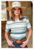 Cinch CLOTHING-WomensT-Shirts Cruel Girl Womens Serape Stripe T-Shirt