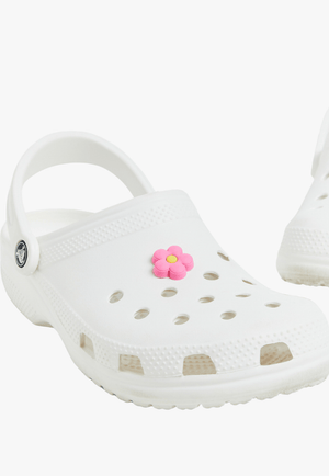 Crocs ACCESSORIES-General Pink Crocs Flower Jibbitz Charm