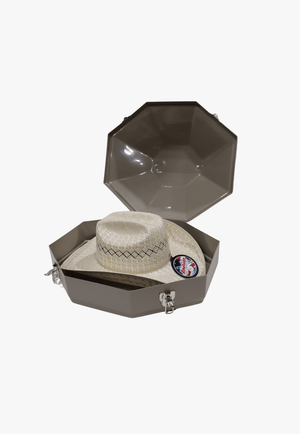 Hammer Plastics ACCESSORIES-General Taupe Hammer Plastics Classic Western Hat Carrier