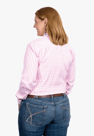 Just Country CLOTHING-Womens Long Sleeve Shirts Just Country Womens Abbey Long Sleeve Work Shirt