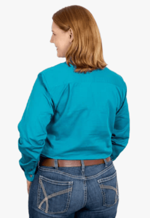 Just Country CLOTHING-Womens Long Sleeve Shirts Just Country Womens Brooke Work Shirt JC50505