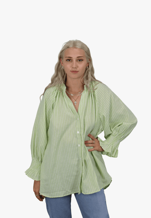 Kiik Luxe CLOTHING-Womens Dress Tops / Shirts OSFA / Green Kiik Luxe Womens Jelly Top