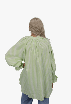Kiik Luxe CLOTHING-Womens Dress Tops / Shirts OSFA / Green Kiik Luxe Womens Jelly Top