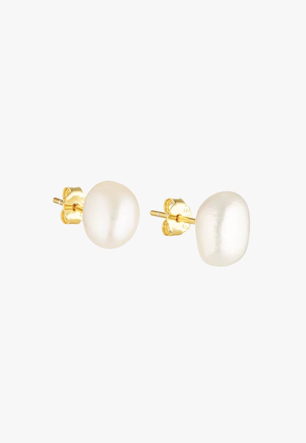 Lalume ACCESSORIES-Jewellery Gold Lalume Perle Stud