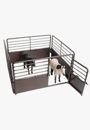 Little Buster Toys TOYS Brown Little Buster Toys Priefert Horse Stall