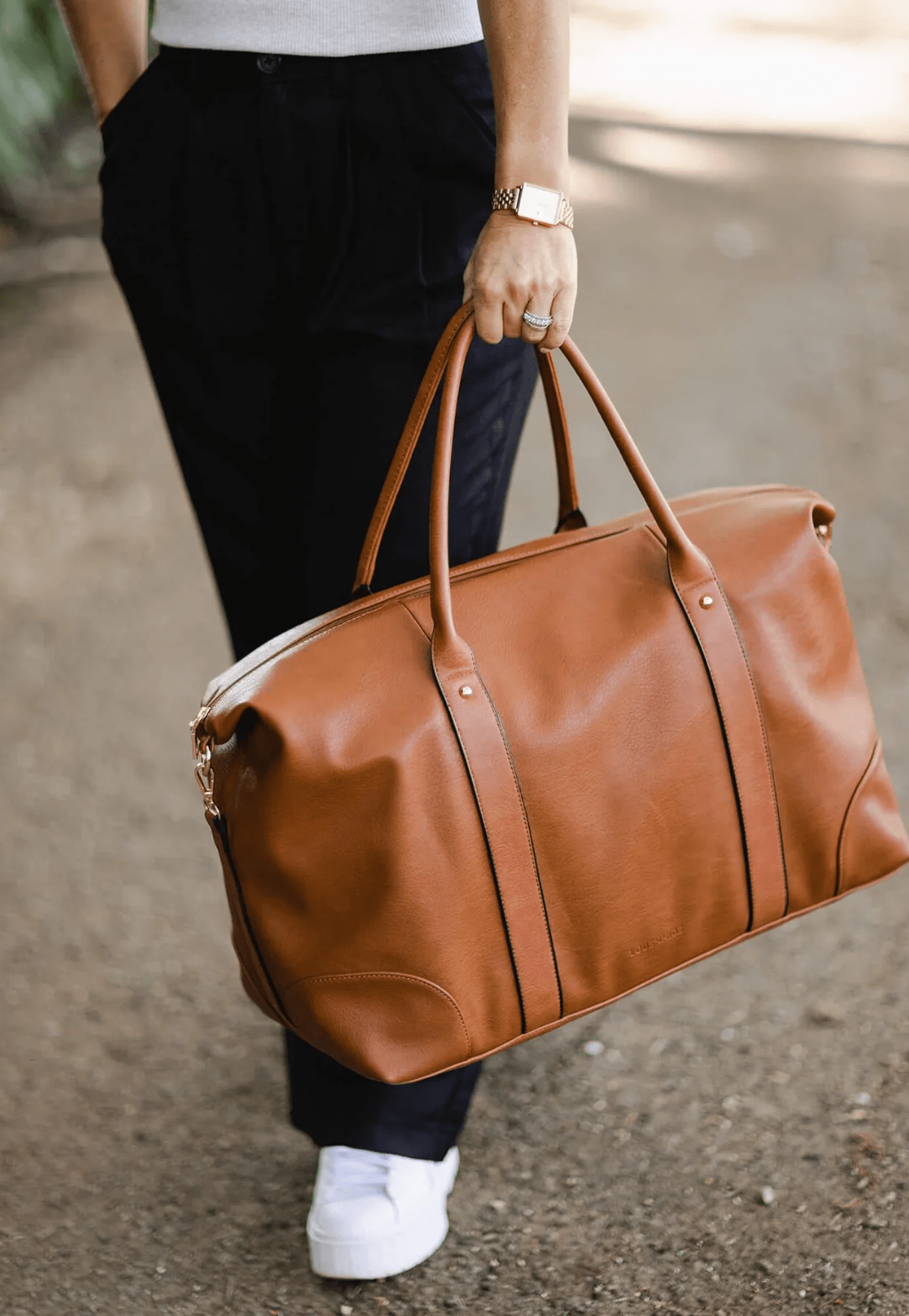 Louenhide TRAVEL - Travel Bags Tan Louenhide Alexis Weekender Travel Bag