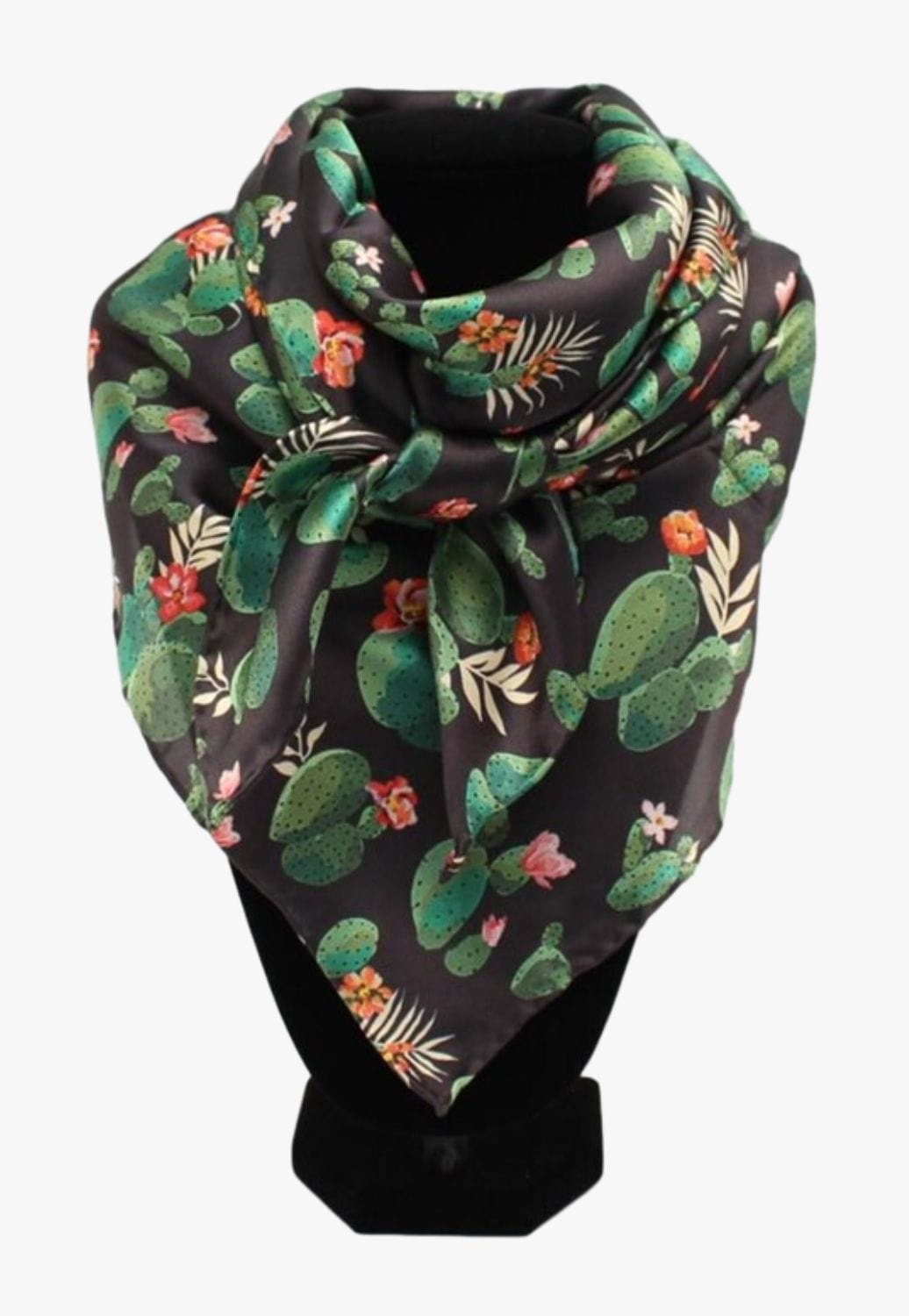 M and F Western ACCESSORIES-Gloves & Scarves Black M and F Western Womens Cactus Wild Rag