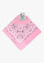 M and F Western ACCESSORIES-General Light Pink M and F Western Paisley Pattern Bandana