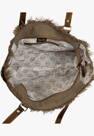 Myra Bag ACCESSORIES-Handbags Brown Myra Bag Sand Weaver Handbag