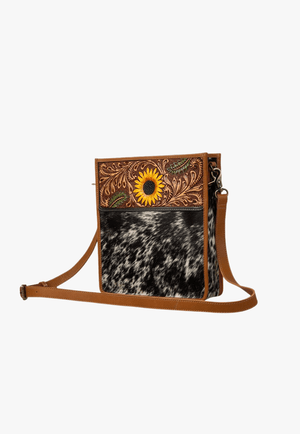 Myra Bag ACCESSORIES-Handbags Brown Myra Bag Sunflower Spree Handbag