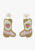 Myra Bag ACCESSORIES-Jewellery Gold/Pink Myra Bag Love My Boots Beaded Earring
