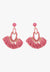 Myra Bag ACCESSORIES-Jewellery Pink Myra Bag Caroline Beaded And Fringed Earring
