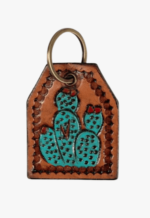 Myra Bag ACCESSORIES-General Tan Myra Bag Prickly Pear Vista Keychain