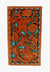 Nocona ACCESSORIES-Mens Wallets Tan/Turquoise Nocona Mens Embossed Floral Underlay Rodeo Wallet
