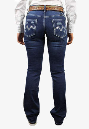 Outback CLOTHING-Womens Jeans Outback Womens Alamosa Bling Jean