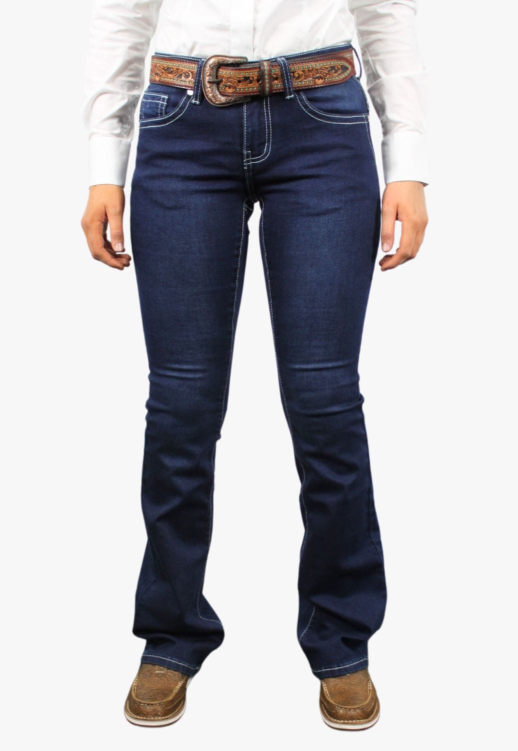 Outback CLOTHING-Womens Jeans Outback Womens Alamosa Bling Jean