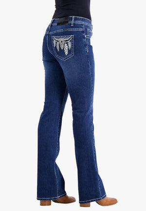 Outback CLOTHING-Womens Jeans Outback Womens Faye Bling Jean