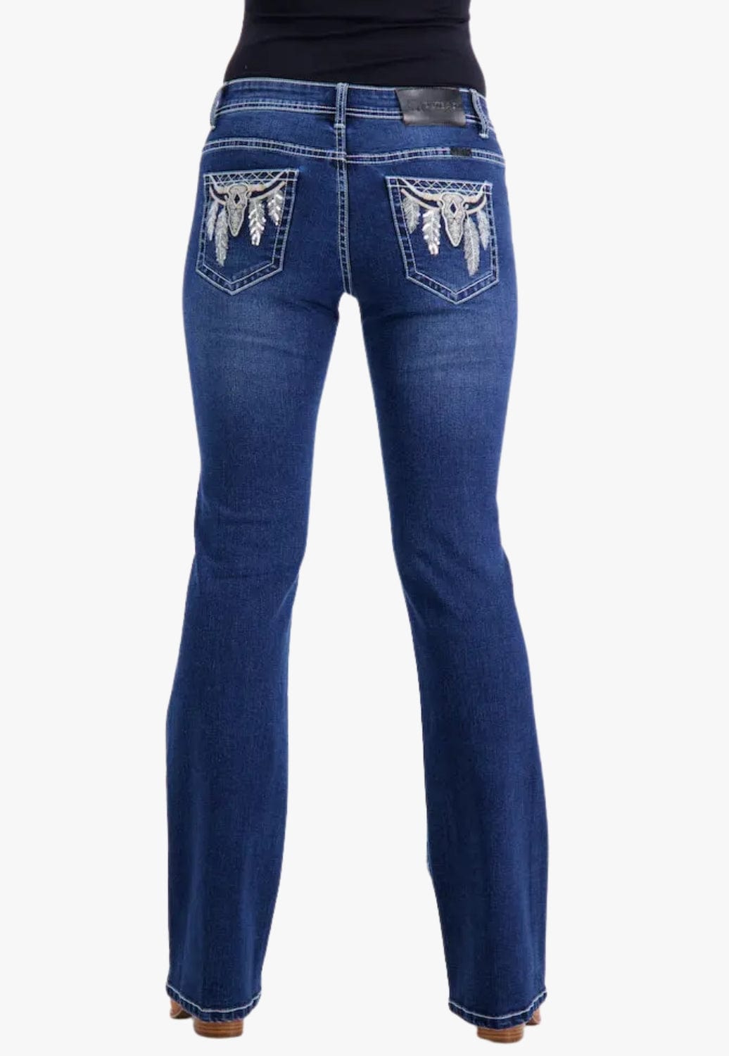 Outback CLOTHING-Womens Jeans Outback Womens Faye Bling Jean