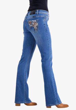 Outback CLOTHING-Womens Jeans Outback Womens Harriot Bling Jean