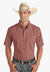Panhandle CLOTHING-Mens Short Sleeve Shirts Panhandle Mens Floral Snap Short Sleeve Shirt