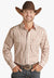Panhandle CLOTHING-Mens Long Sleeve Shirts Panhandle Mens Print Poplin Long Sleeve Shirt