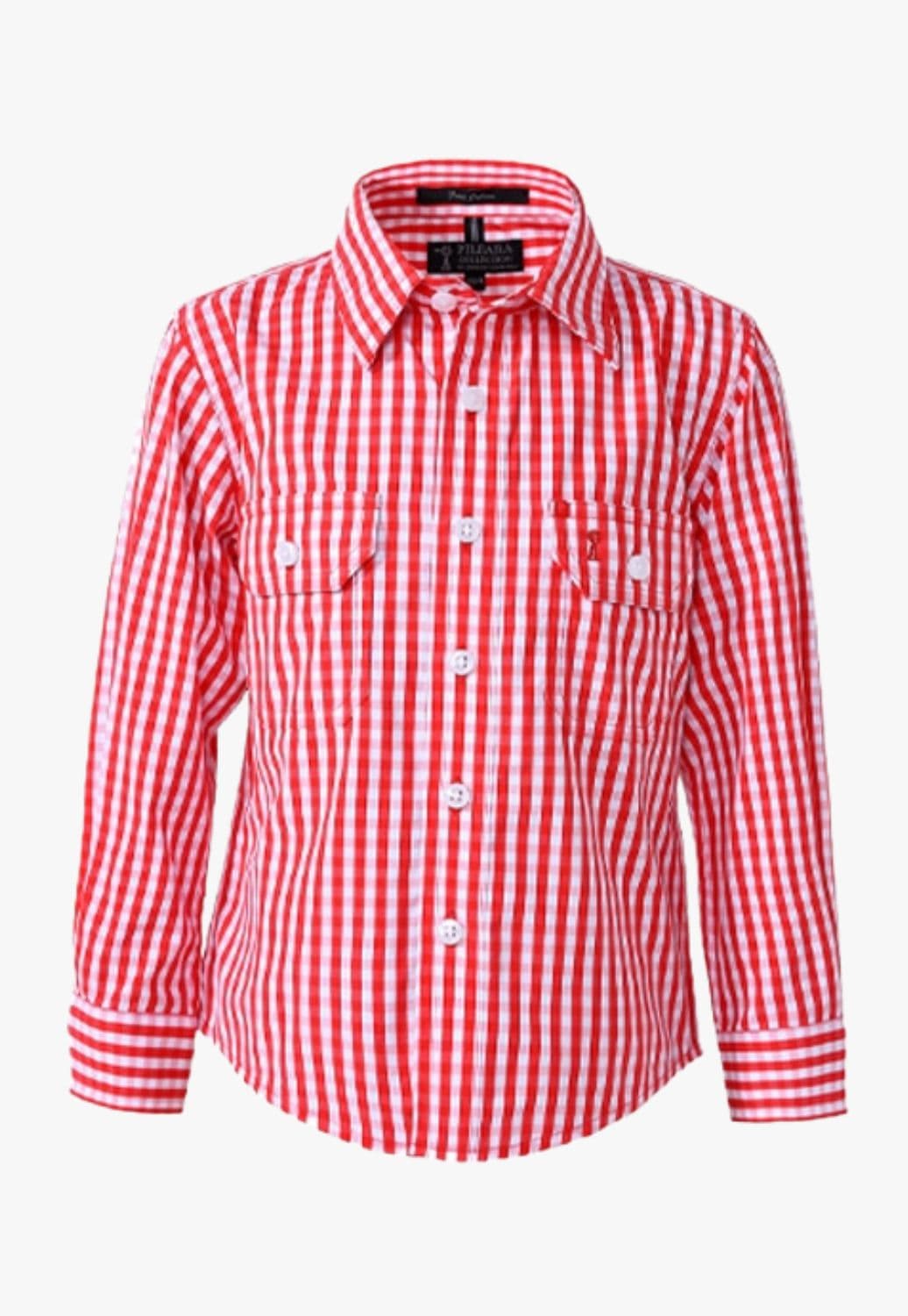 Pilbara CLOTHING-Boys Long Sleeve Shirts Ritemate Kids Long Sleeve Check Shirt