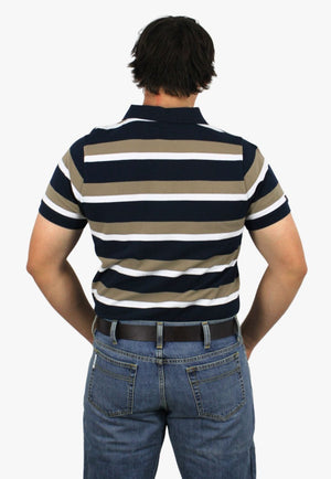 Pilbara CLOTHING-MensPolos Ritemate Mens Stripe Polo