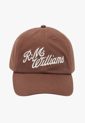 R.M. Williams HATS - Caps Chocolate R.M. Williams Script Cap