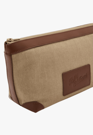 R.M. Williams TRAVEL - Toilet Bags Fawn/Whisky R.M. Williams Lindfield Washbag