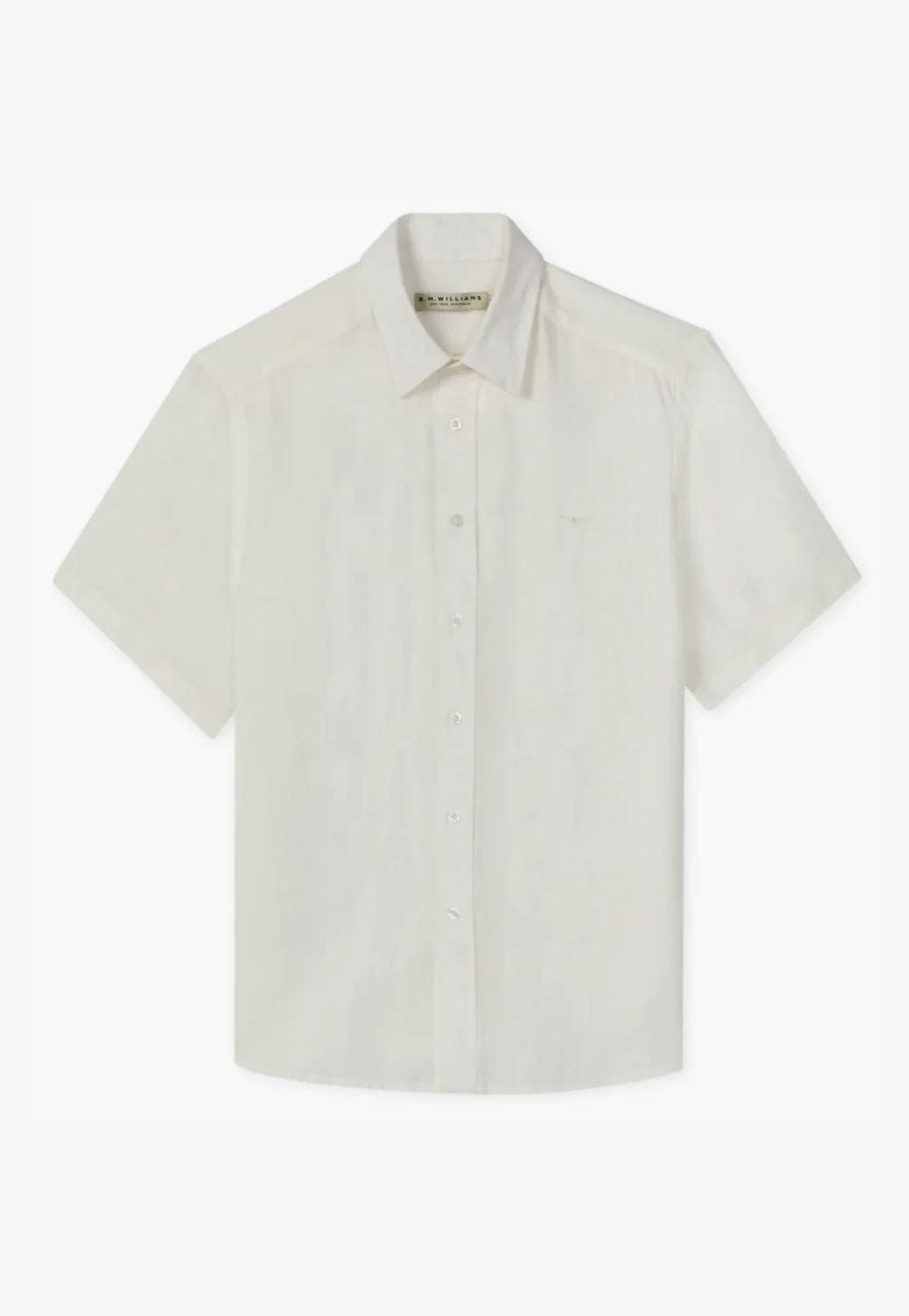 R.M. Williams CLOTHING-Mens Short Sleeve Shirts R.M. Williams Mens Connells Point Short Sleeve Shirt