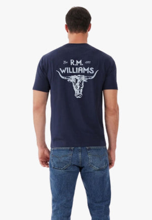 R.M. Williams CLOTHING-MensT-Shirts R.M. Williams Mens Gladstone T-Shirt