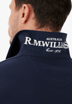 R.M. Williams CLOTHING-Mens Jerseys R.M. Williams Mens Tweedale Rugby