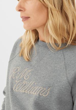 R.M. Williams CLOTHING-Womens Pullovers R.M. Williams Womens Script Crew